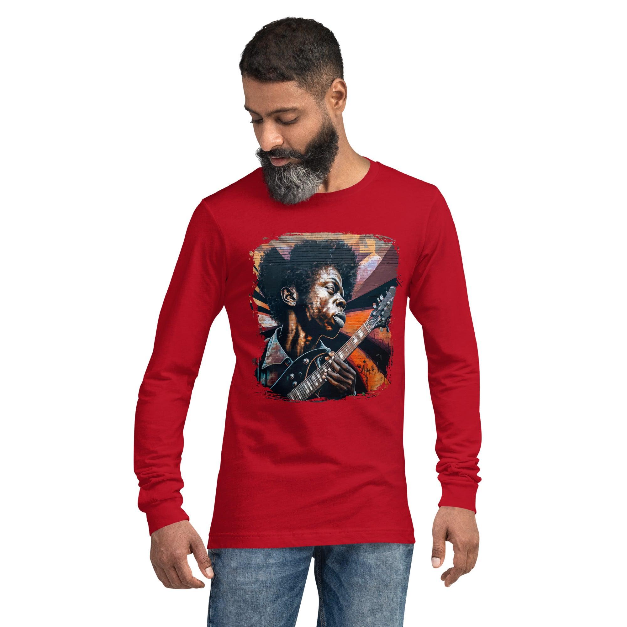 Virtuoso Of The Fretboard Unisex Long Sleeve Tee - Beyond T-shirts