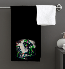 Wailing On The Keys Bath Towel - Beyond T-shirts