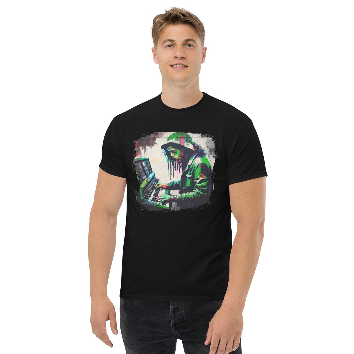 Wailing On The Keys Men's Classic Tee - Beyond T-shirts