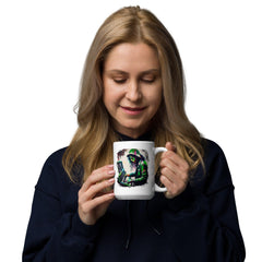 Wailing On The Keys White glossy mug - Beyond T-shirts