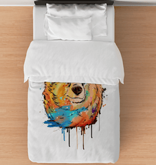Watercolor Bear Duvet Cover - Beyond T-shirts