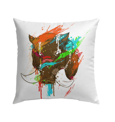 Watercolor Boar Outdoor Pillow - Beyond T-shirts