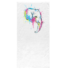 Watercolor Elephant Bath Towel - Beyond T-shirts