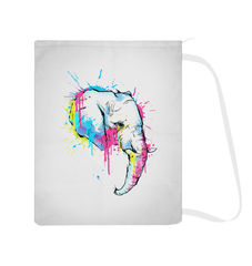 Watercolor Elephant Laundry Bag - Beyond T-shirts