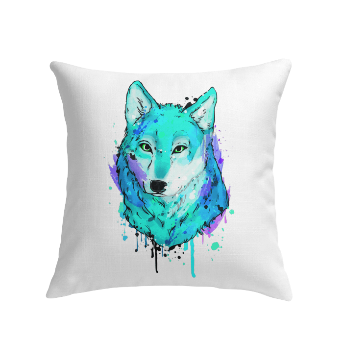 Watercolor Fox Indoor Pillow - Beyond T-shirts