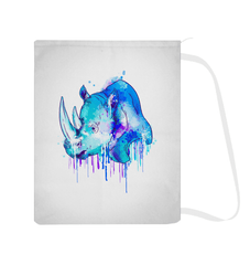 Watercolor Rhino Laundry Bag - Beyond T-shirts