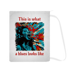 What A Blues Looks Like Laundry Bag - Beyond T-shirts