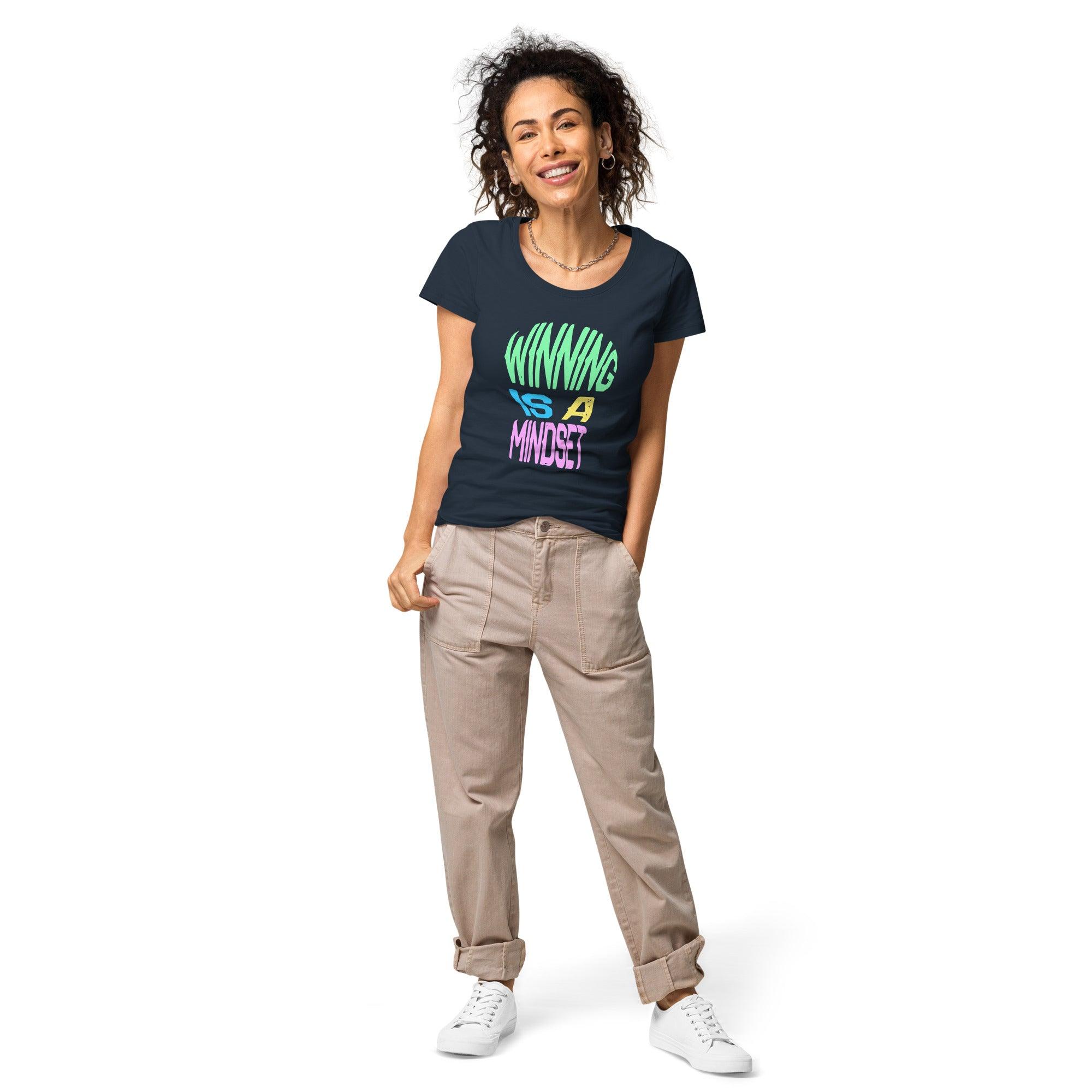 Winning Is AMindset Women’s Basic Organic T-Shirt - Beyond T-shirts