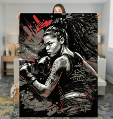Motivational Blanket - You Are Stronger Than You Think Design