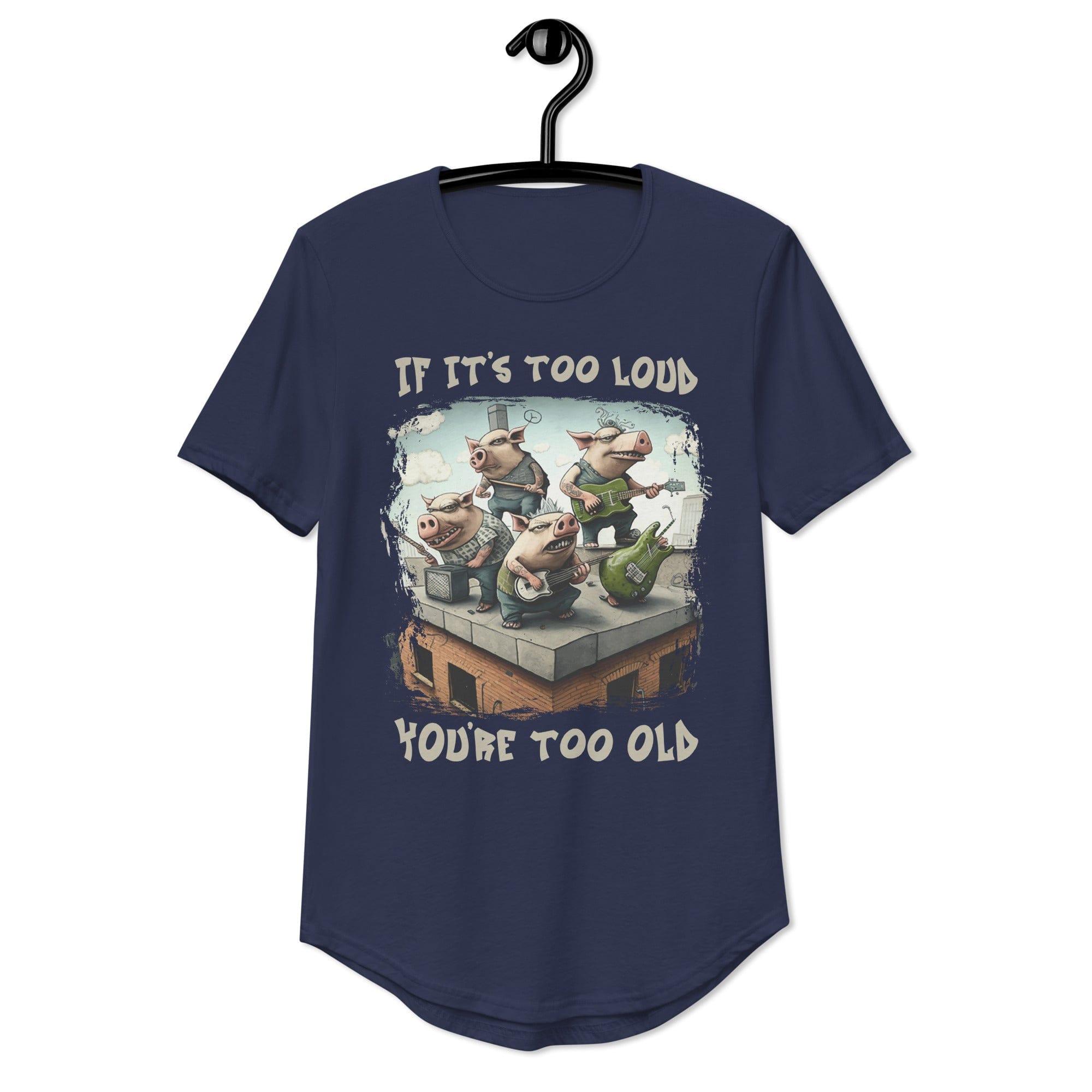 You're Too Old Men's Curved Hem T-Shirt - Beyond T-shirts