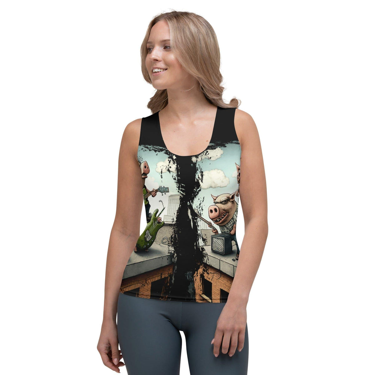 You're Too Old Sublimation Cut & Sew Tank Top - Beyond T-shirts