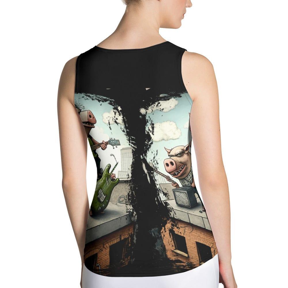 You're Too Old Sublimation Cut & Sew Tank Top - Beyond T-shirts