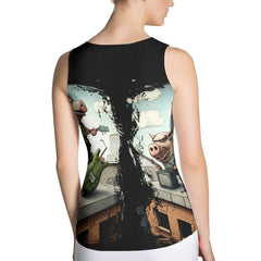 You're Too Old Sublimation Cut & Sew Tank Top - Beyond T-shirts